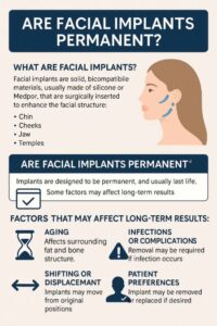 Infographic for Facial Implants