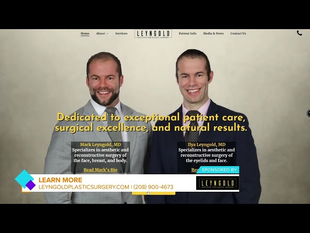 Idaho Today: Leyngold Institute for Plastic Surgery, Part 2